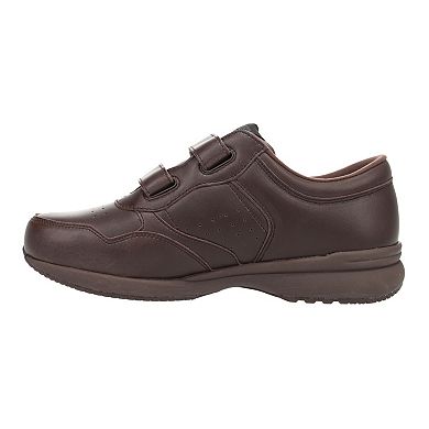 Propet LifeWalker Men's Leather Strap Sneakers