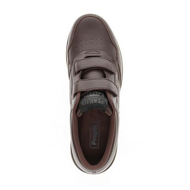 Propet LifeWalker Men's Leather Strap Sneakers