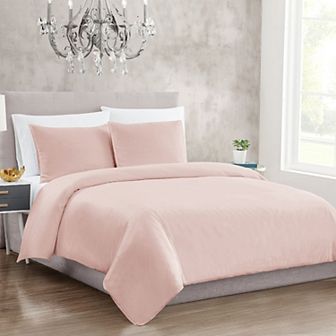 Christian Siriano New York® 300 Thread Count Cotton Sateen Duvet Set with Shams