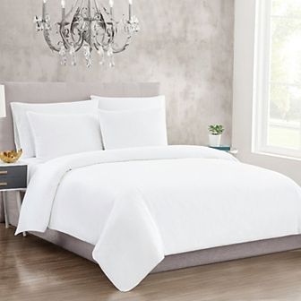 Christian Siriano New York® 300 Thread Count Cotton Sateen Duvet Set with Shams