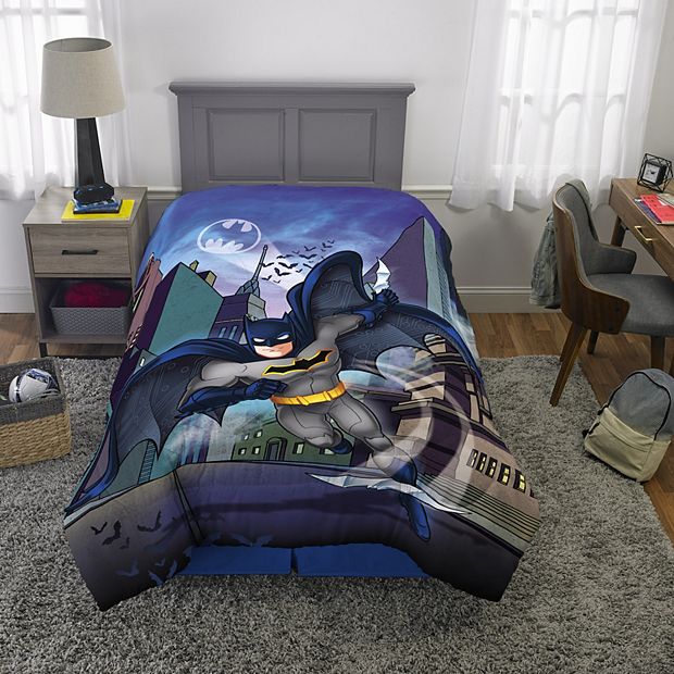 Batman Into Action Comforter