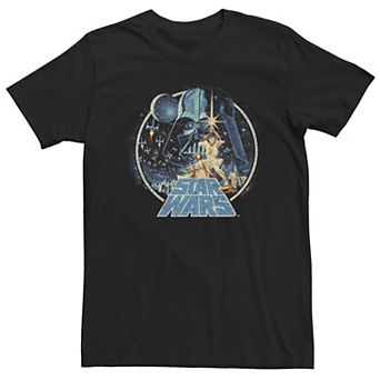 Big & Tall Star Wars Group Shot Classic Poster Tee