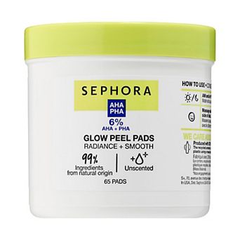 SEPHORA COLLECTION Glow Peel Pads with AHA + PHA