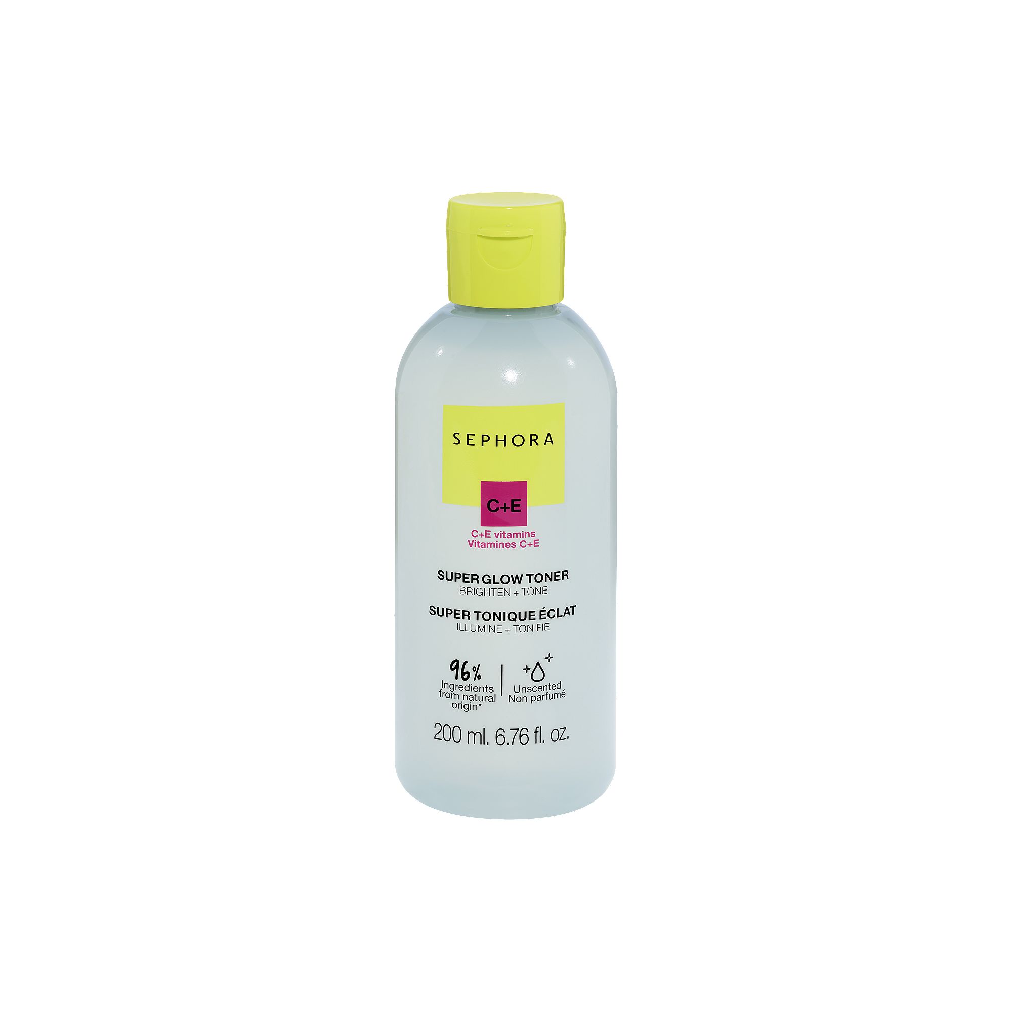 SEPHORA COLLECTION Super Glow Toner with Vitamins C + E, Size: 6.76 FL Oz, 