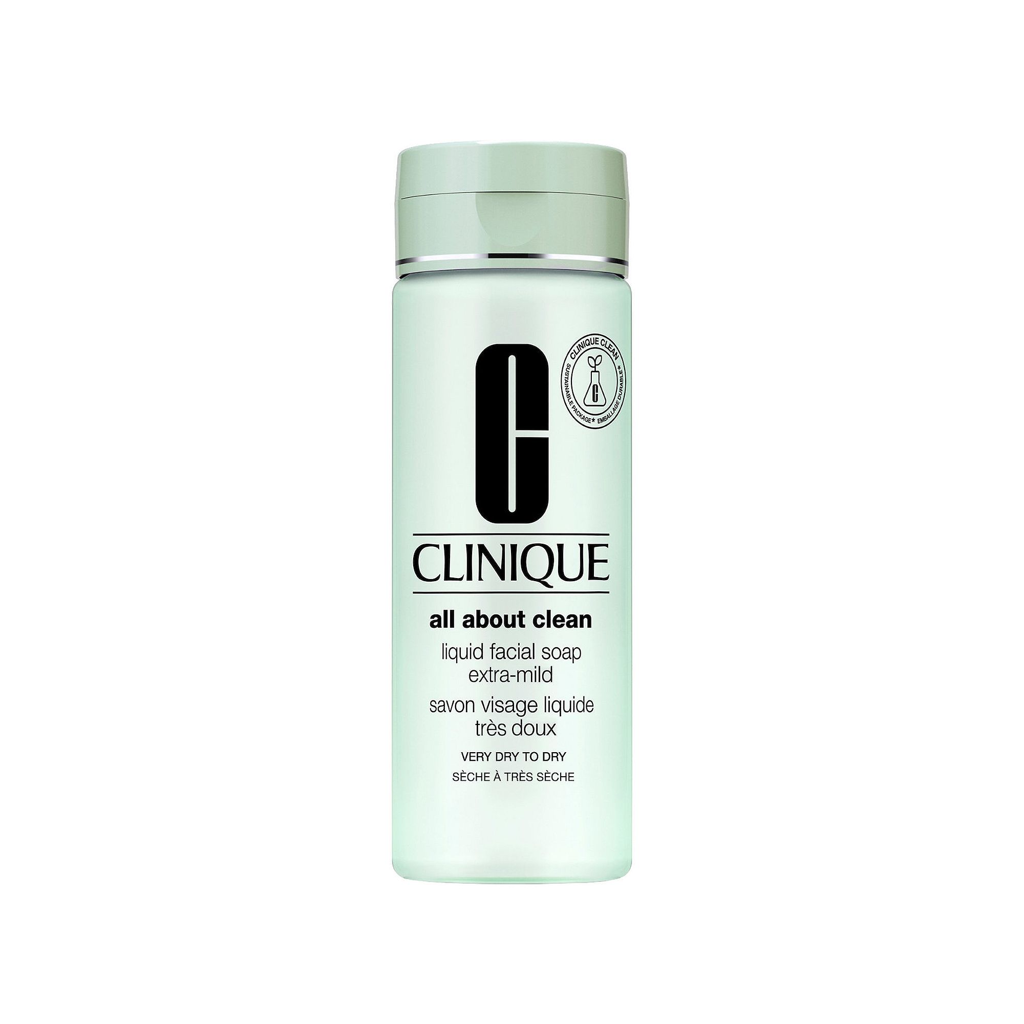CLINIQUE All About Clean Liquid Facial Soap Gentle Cleanser, Size: 13.5 Oz,