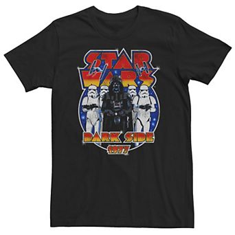 Big & Tall Star Wars Vader and the Troopers 1977 Dark Side Rock Tee
