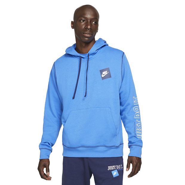 Just do it hoodie blue sale