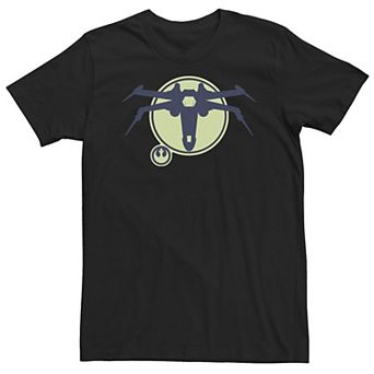 Big & Tall Star Wars X-Wing Rebel Silhouette Tee