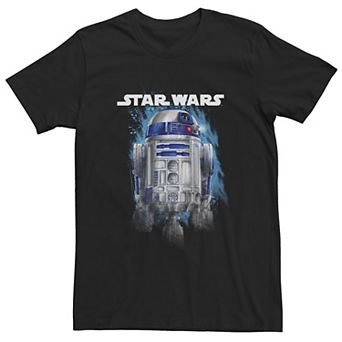 Big & Tall Star Wars R2-D2 Portrait Logo Tee