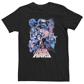 Big & Tall Star Wars Darth Vader I'm On The Naughty List Tee