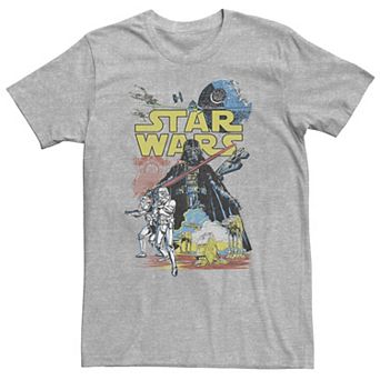 Big & Tall Star Wars Rebel Classic Poster Tee