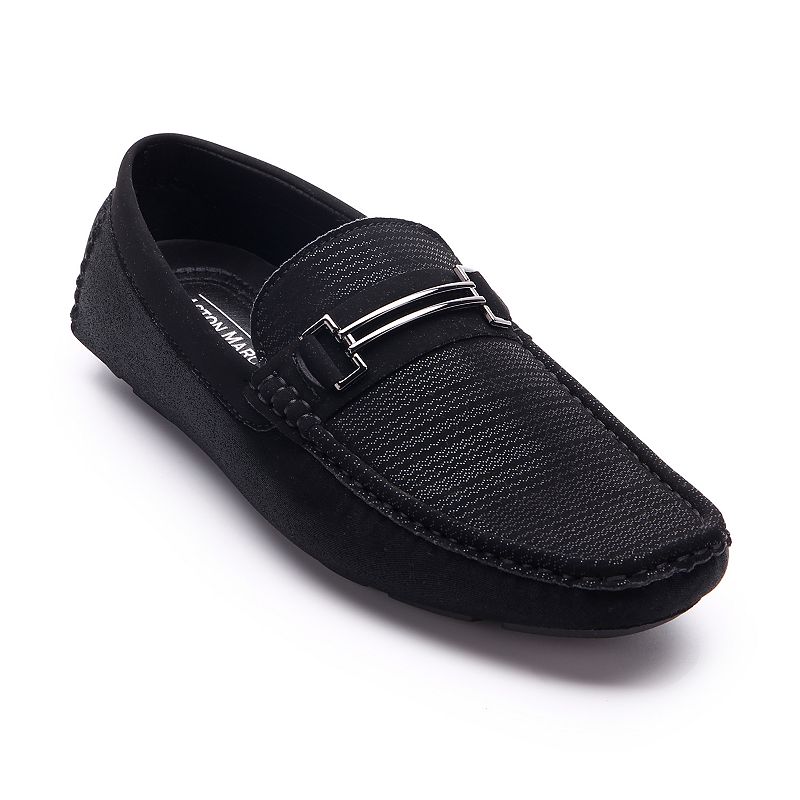 Aston Marc Mens Driving Loafers, Size: 9, Black