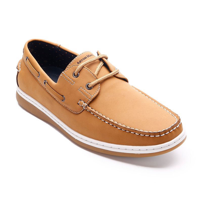 69144288 Aston Marc Sail Mens Boat Shoes, Size: 12, Lt Brow sku 69144288