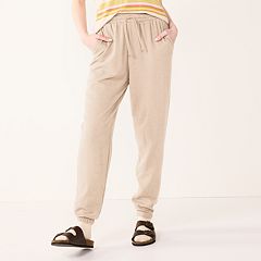 Juniors Beig/khaki Jogger Pants - Bottoms, Clothing