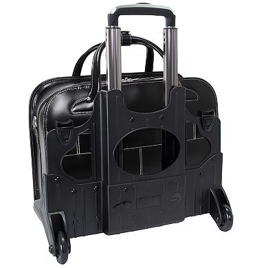 McKleinUSA Berkeley Leather Detachable-Wheeled Briefcase