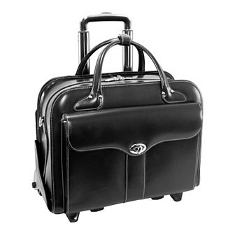 McKleinUSA Berkeley Leather Detachable-Wheeled Briefcase