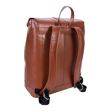 McKleinUSA Hagen Leather 15-Inch Laptop Backpack
