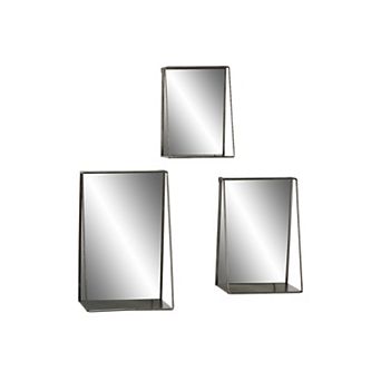Stella & Eve Shelf Wall Mirror 3 pc Set