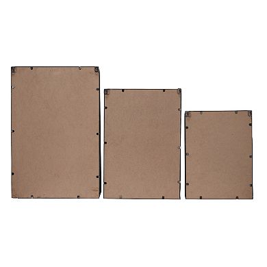 Stella & Eve Shelf Wall Mirror 3-piece Set
