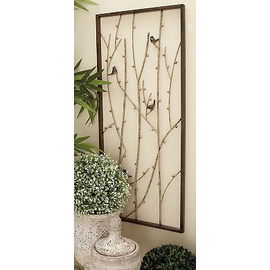 Stella & Eve Branches Bird Wall Decor 2-piece Set