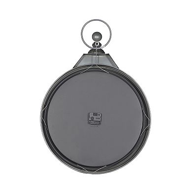 Stella & Eve Silent Iron Globe Wall Clock