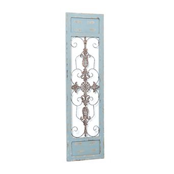 Stella & Eve Turquoise Panel Wall Decor