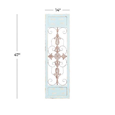 Stella & Eve Turquoise Panel Wall Decor