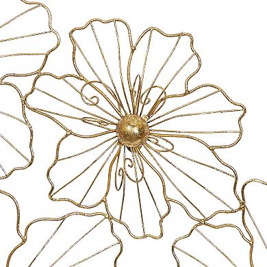 Stella & Eve Gold Iron Wall Decor