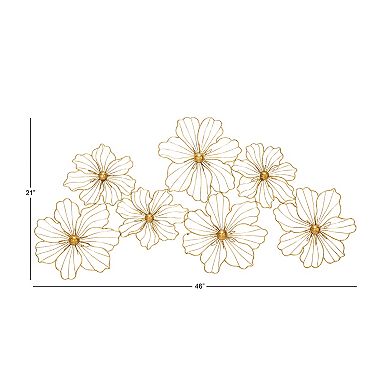 Stella & Eve Gold Iron Wall Decor