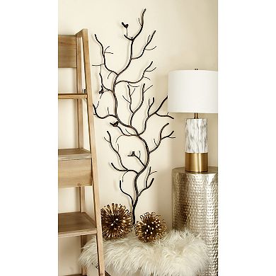 Stella & Eve Brown Iron Bird Wall Decor