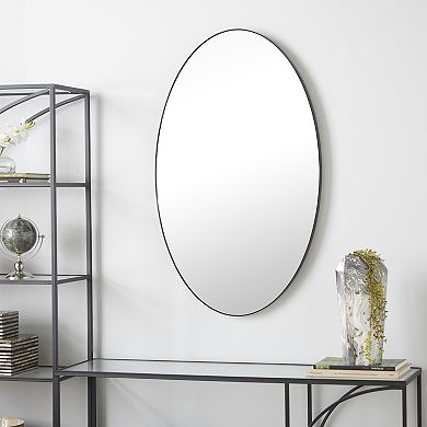 Stella & Eve Black Wood Wall Mirror