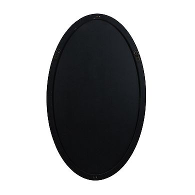 Stella & Eve Black Wood Wall Mirror