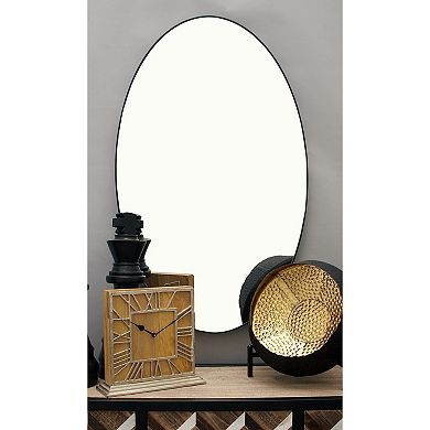 Stella & Eve Black Wood Wall Mirror