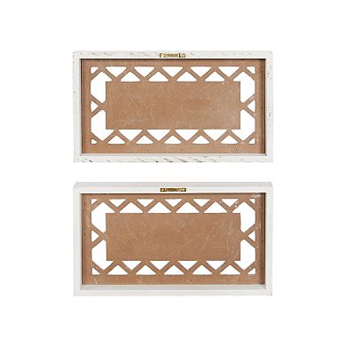 Stella & Eve Wood Wall Decor 2-piece Set