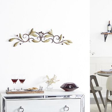 Stella & Eve Leaf Iron Wall Decor