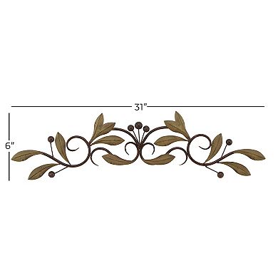 Stella & Eve Green Iron Wall Decor