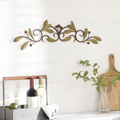Stella & Eve Leaf Iron Wall Decor