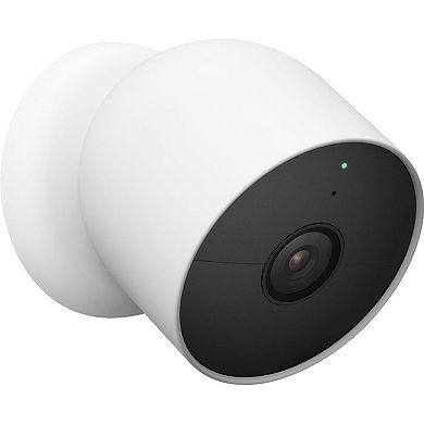 Google Nest Cam Outdoor/Indoor Security Camera with Wireless Battery - White