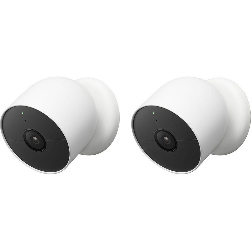 Google Nest Cam Indoor/Outdoor Security Camera with Wireless Battery, White