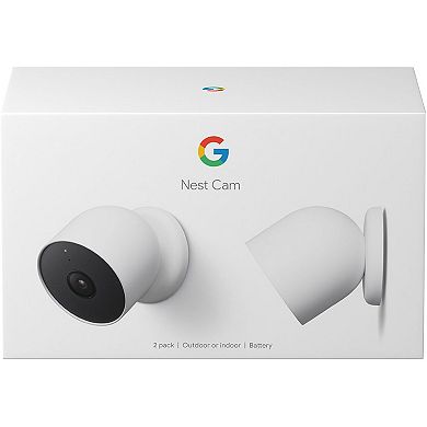 Google Nest Cam Indoor/Outdoor Security Camera with Wireless Battery