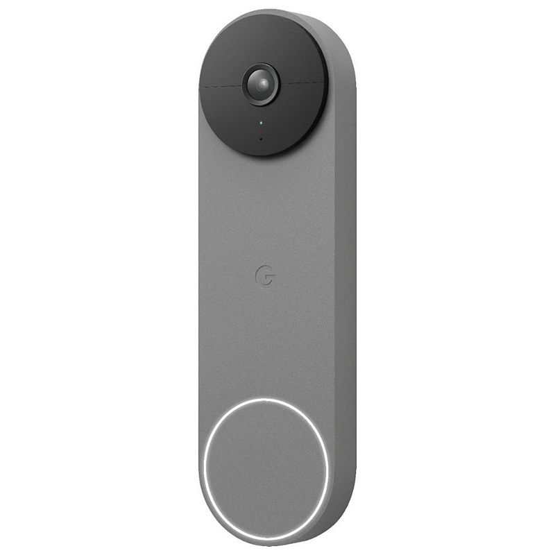 Google Nest Video Doorbell (Battery) - Snow, Grey