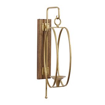Stella & Eve Modern Brown Iron Wall Sconce