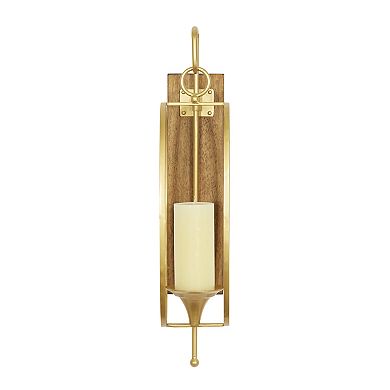 Stella & Eve Modern Brown Iron Wall Sconce