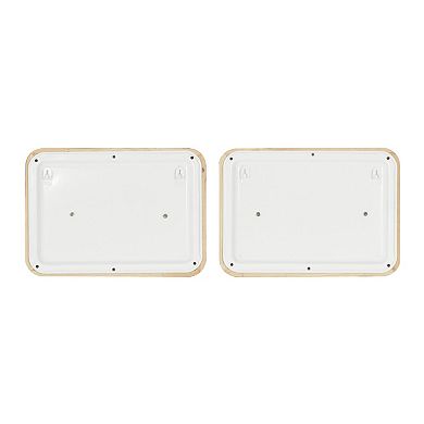 Stella & Eve 2-piece Be Happy Be Kind Wall Decor Set