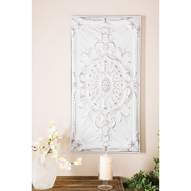 Stella & Eve White Iron Wall Decor