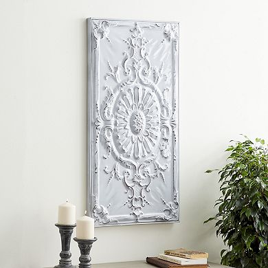 Stella & Eve White Iron Wall Decor
