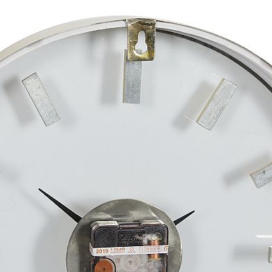 Stella & Eve Gold aluminum Wall Clock