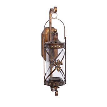 Stella & Eve Brown Glass Wall Sconce