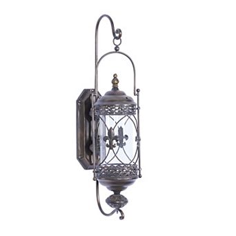 Stella & Eve Brown Glass Wall Sconce
