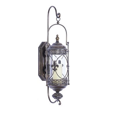 Stella & Eve Brown Glass Wall Sconce